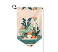 Dessin animé petite plante verte