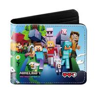 Dessin Animé Portefeuille, Enfants Portefeuille Minecraft, Garçon Portefeuilles Anime, Portefeuilles De Dessin Animé à La Mode, 02