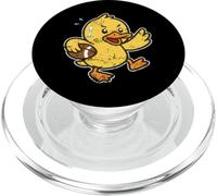 Dessin animé Rugby Duck Runner PopSockets PopGrip pour MagSafe