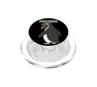 Dessin animé Southern Rockhopper Penguin Amoureux De Mignons Pingouins PopSockets PopGrip pour MagSafe