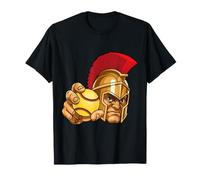Dessin animé Spartan Trojan Roman Softball Warrior Gladiator T-Shirt