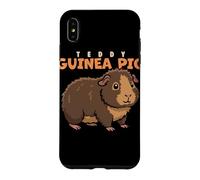 Dessin animé Teddy Cochon d'Inde Amant des Animaux Mignons Cochons d'Inde Coque pour iPhone XS Max