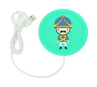 Dessin animé USB Chauffe-tasse Pad Résine Bubble Remover Moule Chauffage Silicone Mat Chauffage pour Outils de durcissement de la Résine USB