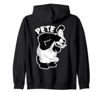 Dessin animé Vintage Peg Leg Pete Sweat à Capuche