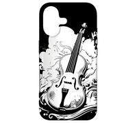 Dessin animé Violon Cello Ecole de Musique Coque pour iPhone 17