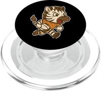 Dessin animé Zebra Rugby Run PopSockets PopGrip pour MagSafe