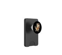 Dessin animé Zebra Rugby Run PopSockets PopWallet pour MagSafe