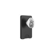Dessin au Trait du Dieu Solaire Celtique Lugh, Lance sacrée, Guerrier PopSockets PopWallet pour MagSafe