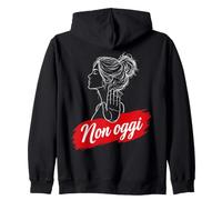 Dessin au Trait motivant de Donna Silenzio Sweat à Capuche