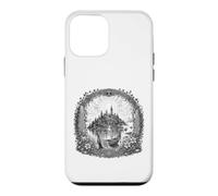Dessin au Trait sacré de l'île Mystique d'Avalon, légende arthurienne Coque pour iPhone 12 Mini