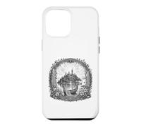Dessin au Trait sacré de l'île Mystique d'Avalon, légende arthurienne Coque pour iPhone 12 Pro Max