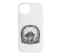Dessin au Trait sacré de l'île Mystique d'Avalon, légende arthurienne Coque pour iPhone 14 Plus