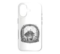 Dessin au Trait sacré de l'île Mystique d'Avalon, légende arthurienne Coque pour iPhone 17