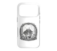 Dessin au Trait sacré de l'île Mystique d'Avalon, légende arthurienne Coque pour iPhone 17 Pro