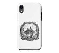 Dessin au Trait sacré de l'île Mystique d'Avalon, légende arthurienne Coque pour iPhone XR