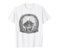 Dessin au Trait sacré de l'île Mystique d'Avalon, légende arthurienne T-Shirt
