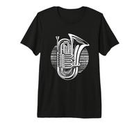 Dessin au Tuba Musique Classique T-Shirt Haut de Gamme