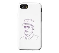Dessin Charles de Gaulle Coque pour iPhone SE (2020) / 7/8