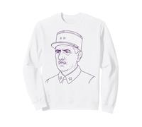 Dessin Charles de Gaulle Sweatshirt