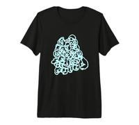 Dessin d'art Original du Visage du Matin T-Shirt Haut de Gamme