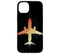 Dessin d'avion Look vintage Leçons de vol Coque pour iPhone 14 Plus