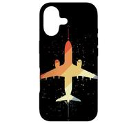 Dessin d'avion Look Vintage Leçons de vol Coque pour iPhone 17