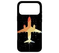 Dessin d'avion Look Vintage Leçons de vol Coque pour iPhone 17 Pro Max