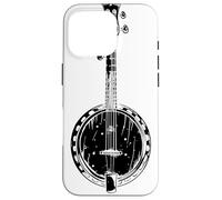 Dessin de banjo Coque pour iPhone 16 Pro