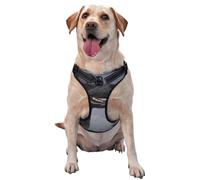 Dessin de Chien Labrador,Harnais pour Animaux de Compagnie, Harnais réfléchissant réglable pour Chien,S