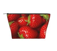 Dessin De Fraise, Trousse de Toilette Trousse de Maquillage Sac à cosmétiques Trousse de Toilette de Voyage Portable