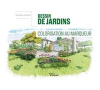Dessin de jardins - Colorisation au marqueur