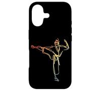 Dessin de Karateka Vintage Karate Lover Coque pour iPhone 17