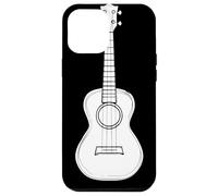 Dessin de l'instrument Ukulele Ukulelist Coque pour iPhone 12 Pro Max