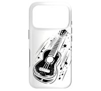 Dessin de l'ukulélé Ukulelist Leçons de Musique Coque pour iPhone 17 Pro