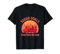 Dessin de Montagnes Russes Squad Goals Together We Rise T-Shirt