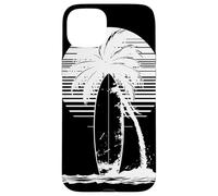 Dessin de Planche de Surf Chevauchée sur Les Vagues Coque pour iPhone 15 Plus