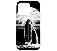 Dessin de Planche de Surf Chevauchée sur Les Vagues Coque pour iPhone 15 Pro Max