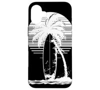 Dessin de Planche de Surf Chevauchée sur Les Vagues Coque pour iPhone 16 Plus