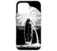 Dessin de Planche de Surf Chevauchée sur Les Vagues Coque pour iPhone 16 Pro Max