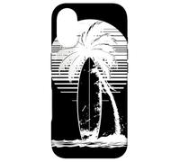 Dessin de Planche de Surf Chevauchée sur Les Vagues Coque pour iPhone 17