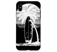 Dessin de Planche de Surf Chevauchée sur Les Vagues Coque pour iPhone XS Max