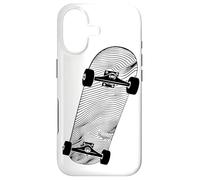Dessin de Skateboard Hobby Coque pour iPhone 17