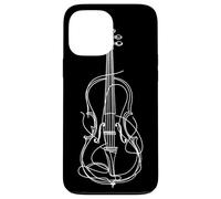 Dessin de violon Orchestre d'harmonie Coque pour iPhone 13 Pro Max