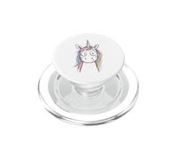 Dessin d'esquisse dessiné à la Main de Cheval Licorne Mignon PopSockets PopGrip pour MagSafe