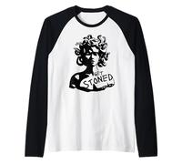 Dessin drôle de Méduse Manche Raglan