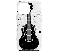 Dessin d'ukulélé Hawaï Coque pour iPhone 13 Pro Max