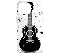Dessin d'ukulélé Hawaï Coque pour iPhone 16 Pro Max