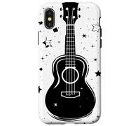 Dessin d'ukulélé Hawaï Coque pour iPhone X/XS