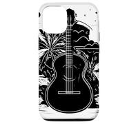 Dessin d'Ukulélé Professeur d'Ukulélé Coque pour iPhone 12/12 Pro