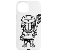 Dessin d'un Petit Joueur de Crosse pour garçons et Filles Coque pour iPhone 15 Plus
